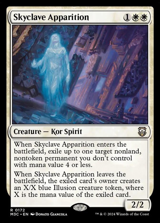 2024 Modern Horizons 3 Commander Skyclave Apparition #172 rare card image