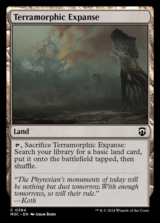 2024 Modern Horizons 3 Commander Terramorphic Expanse #394 common card image