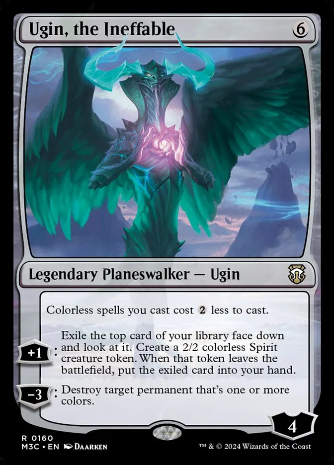 2024 Modern Horizons 3 Commander Ugin, the Ineffable #160 rare card image