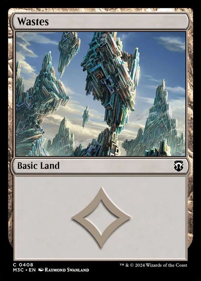 2024 Modern Horizons 3 Commander Wastes common #408 common card image