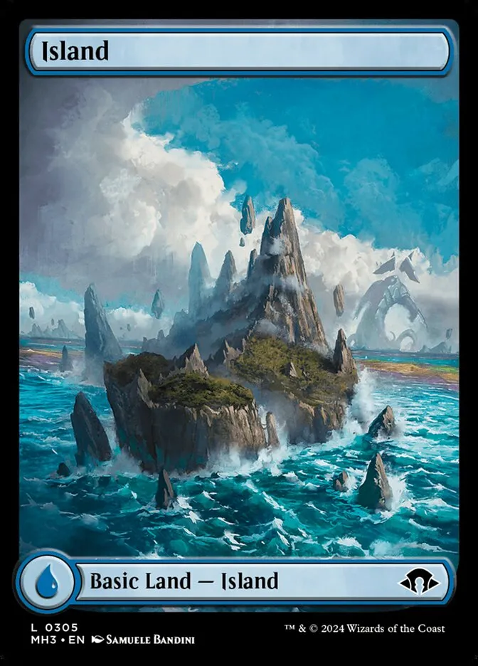 2024 Modern Horizons 3 Island #305 common card image