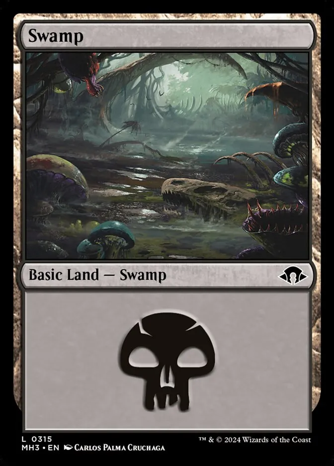 2024 Modern Horizons 3 Swamp common #315 common card image