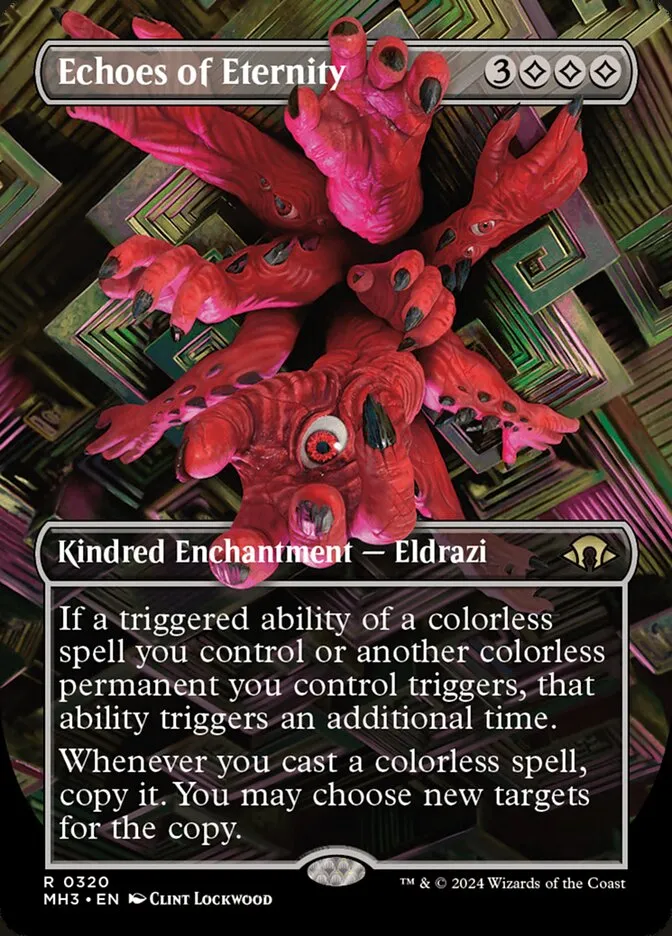 2024 Modern Horizons 3 Echoes of Eternity [Borderless Foil] rare #320 rare card image
