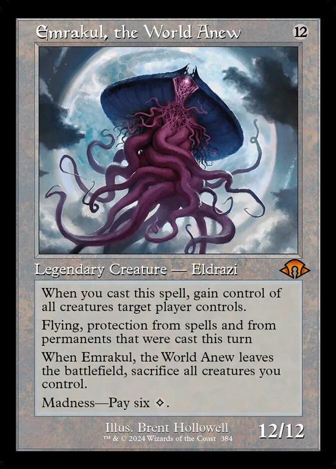 2024 Modern Horizons 3 Emrakul, the World Anew #384 mythic card image