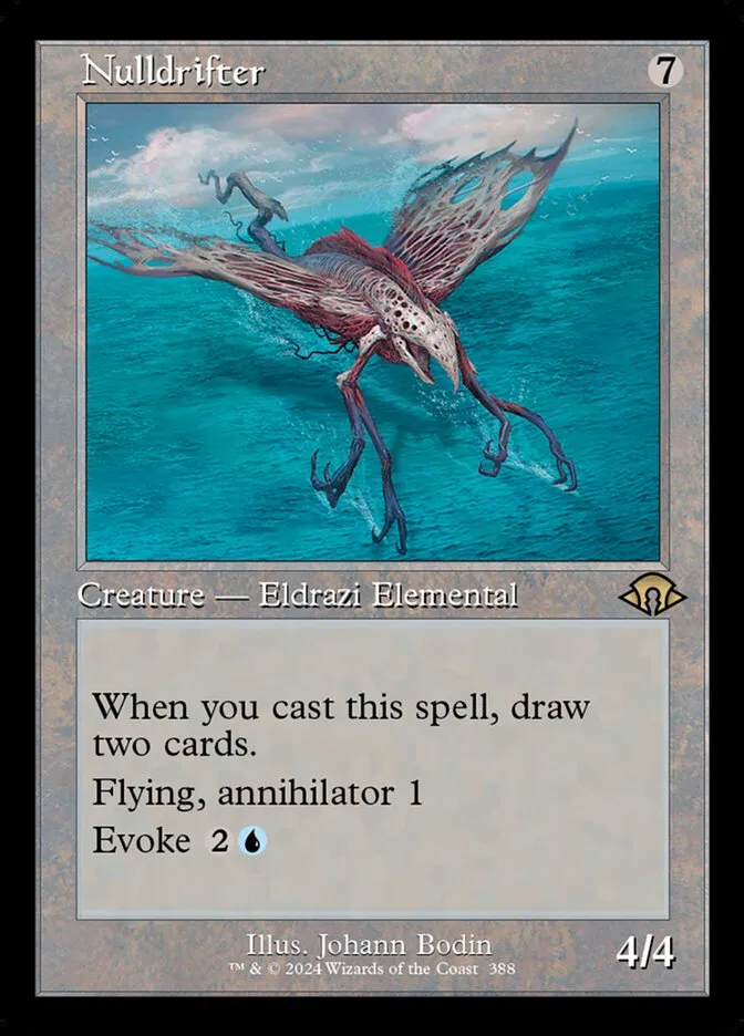 2024 Modern Horizons 3 Nulldrifter rare #388 rare card image