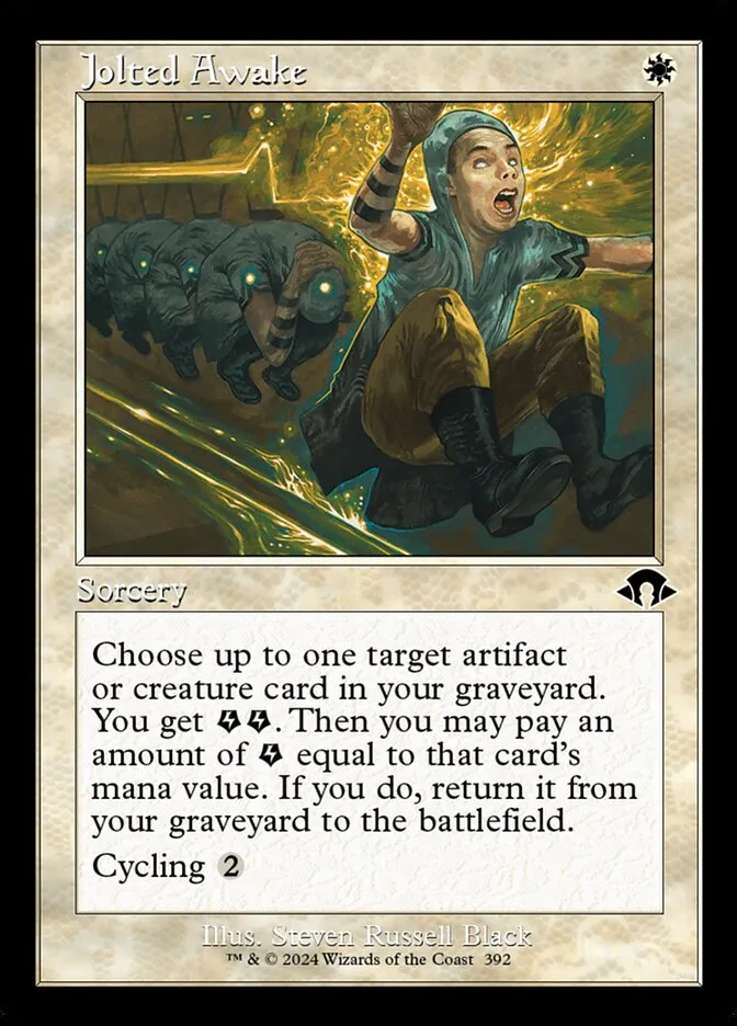 2024 Modern Horizons 3 Jolted Awake #392 common card image
