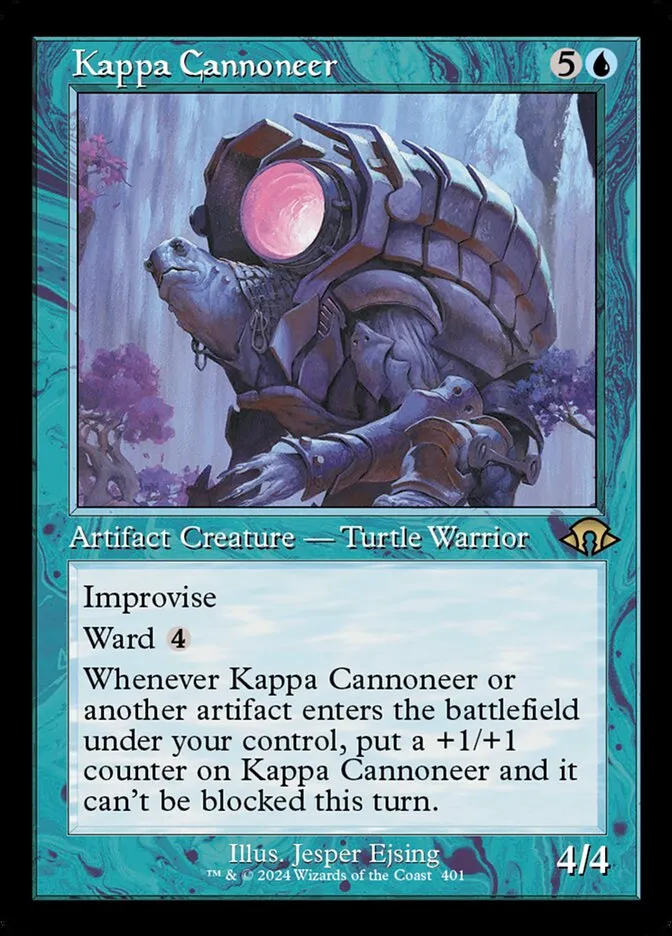 2024 Modern Horizons 3 Kappa Cannoneer #401 rare card image