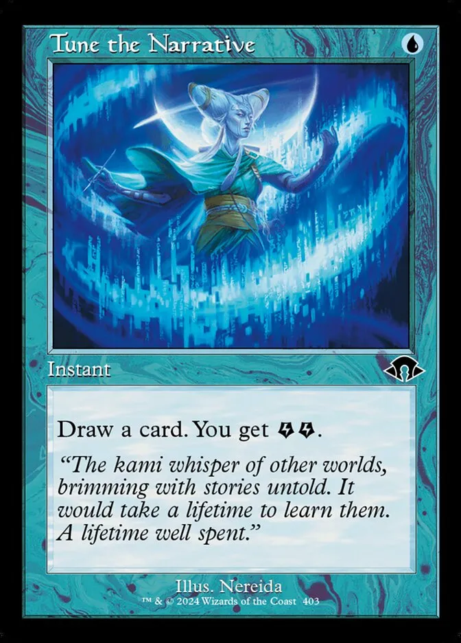 2024 Modern Horizons 3 Tune the Narrative #403 common card image