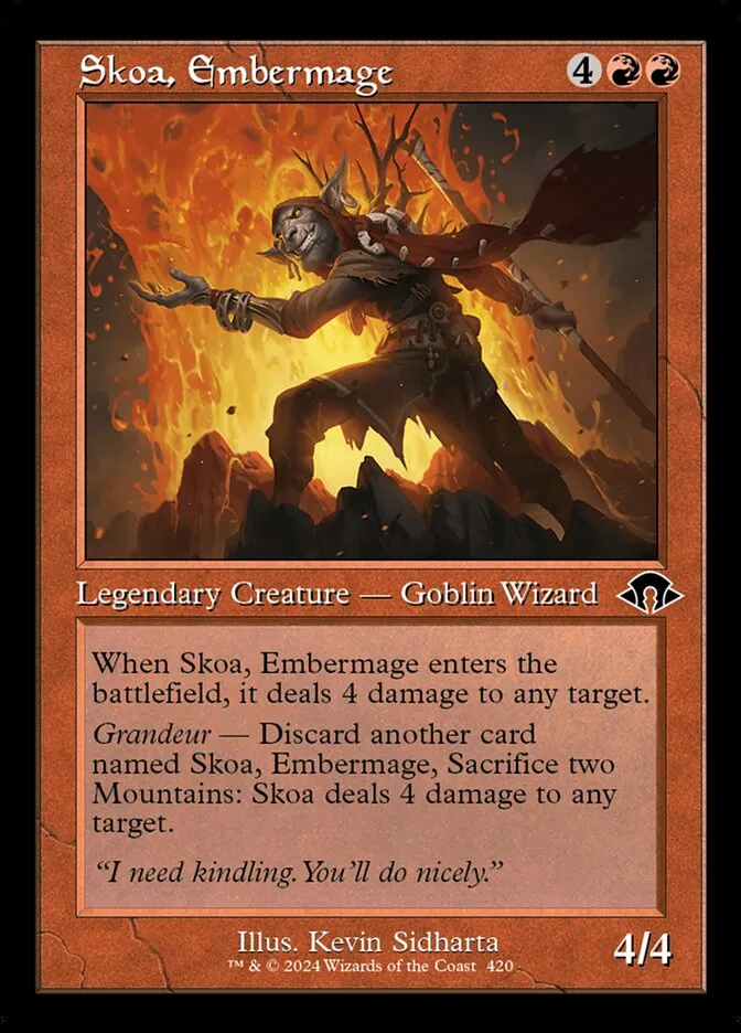 2024 Modern Horizons 3 Skoa, Embermage #420 common card image