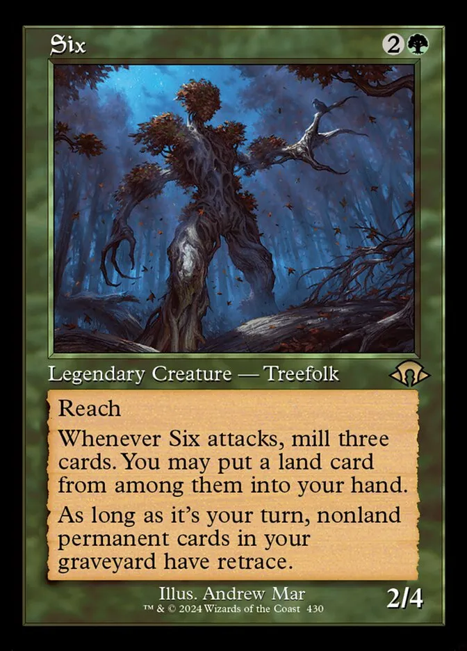 2024 Modern Horizons 3 Six #430 rare card image