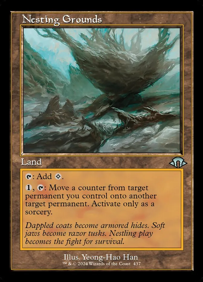 2024 Modern Horizons 3 Nesting Grounds uncommon #437 uncommon card image