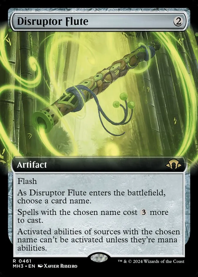 2024 Modern Horizons 3 Disruptor Flute #461 rare card image