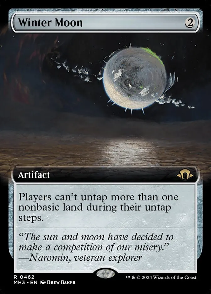 2024 Modern Horizons 3 Winter Moon #462 rare card image