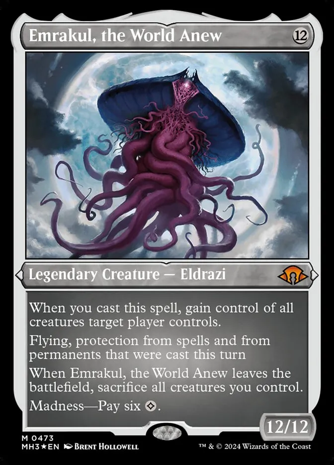 2024 Modern Horizons 3 Emrakul, the World Anew #473 mythic card image