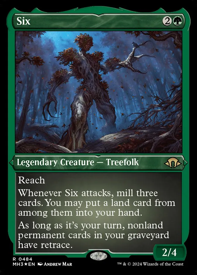2024 Modern Horizons 3 Six #484 rare card image
