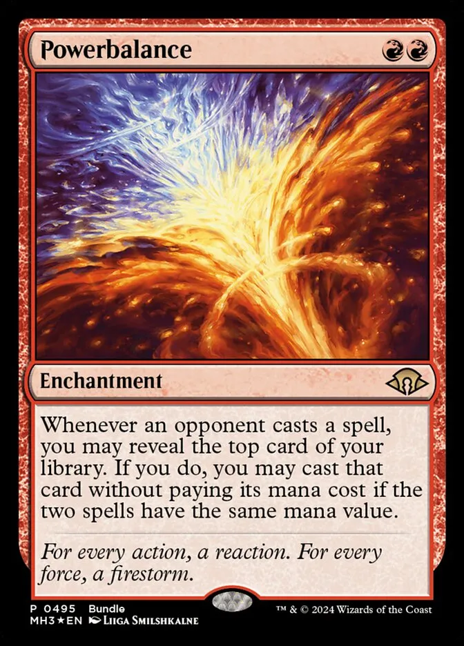 2024 Modern Horizons 3 Powerbalance #495 rare card image