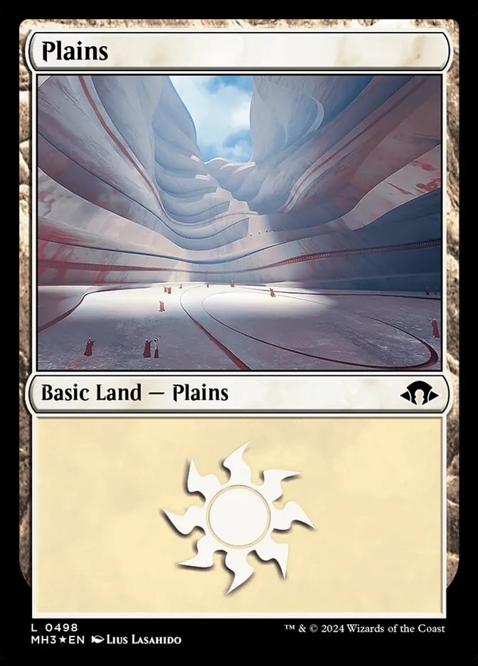 2024 Modern Horizons 3 Plains #498 common card image