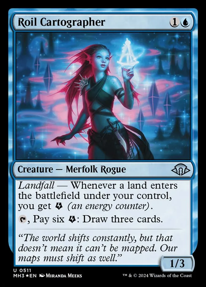 2024 Modern Horizons 3 Roil Cartographer #511 uncommon card image
