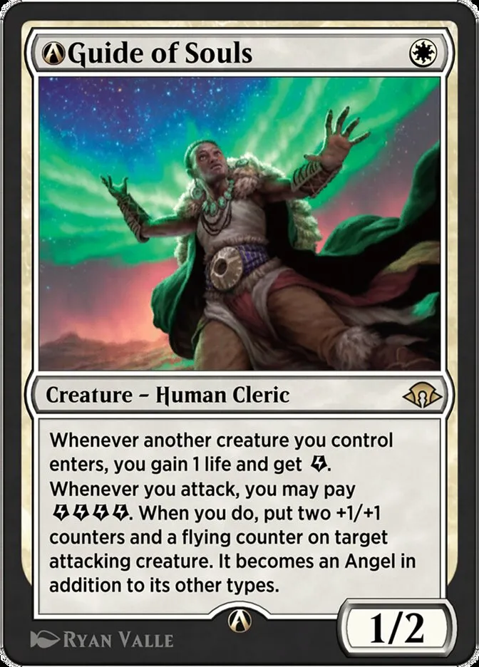 2024 Modern Horizons 3 A-Guide of Souls rare #A-29 rare card image
