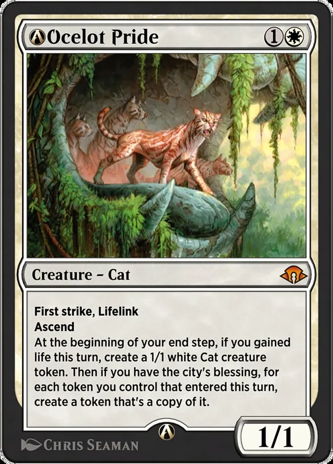 2024 Modern Horizons 3 A-Ocelot Pride mythic #A-38 mythic card image