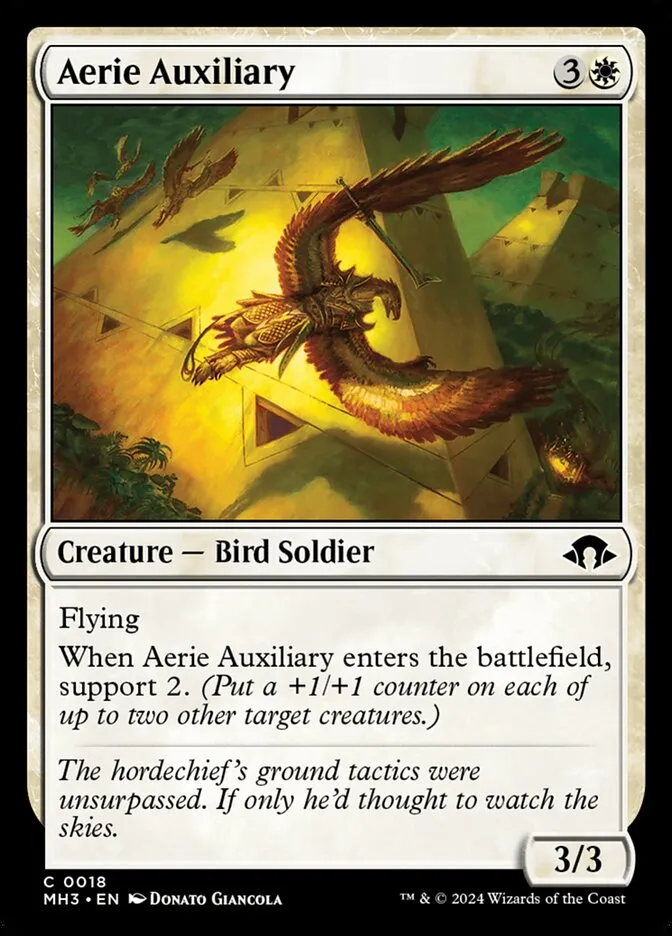 2024 Modern Horizons 3 Aerie Auxiliary common #18 common card image