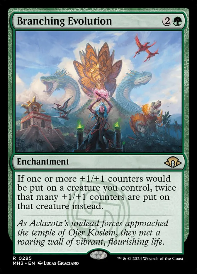 2024 Modern Horizons 3 Branching Evolution rare #285 rare card image