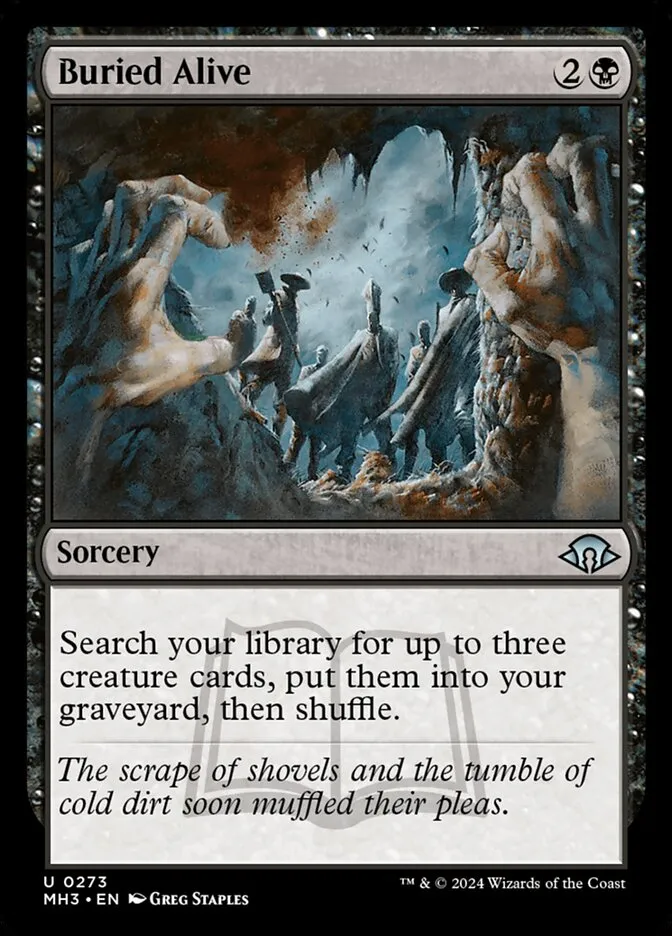 2024 Modern Horizons 3 Buried Alive #273 uncommon card image