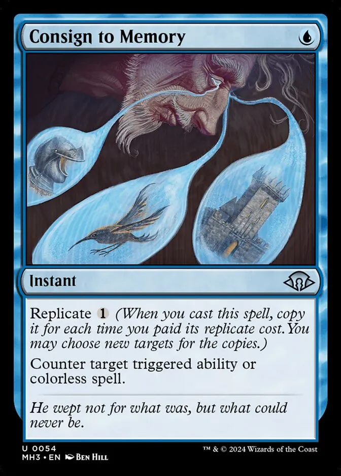2024 Modern Horizons 3 Consign to Memory #54 uncommon card image