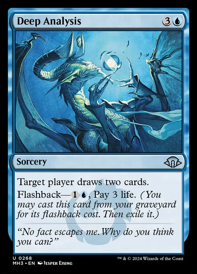 2024 Modern Horizons 3 Deep Analysis [Foil] uncommon #268 uncommon card image