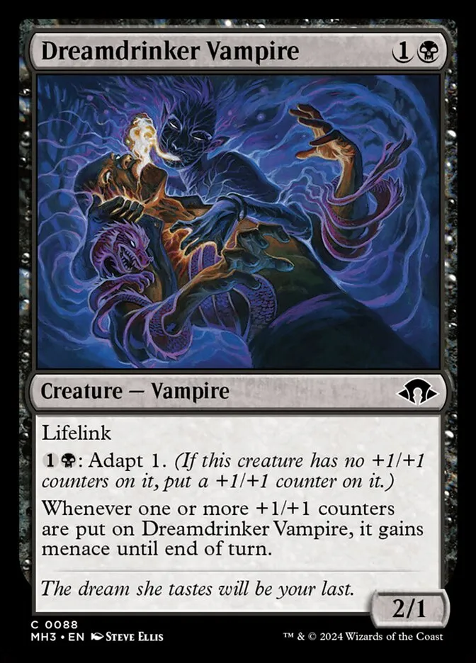 2024 Modern Horizons 3 Dreamdrinker Vampire common #88 common card image
