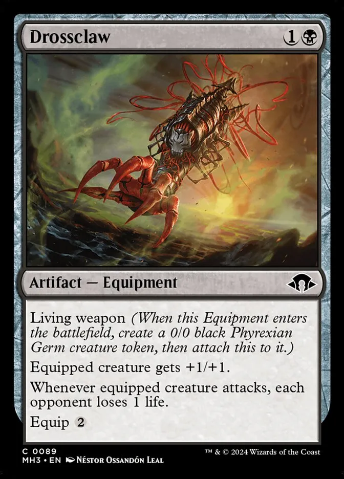 2024 Modern Horizons 3 Drossclaw common #89 common card image