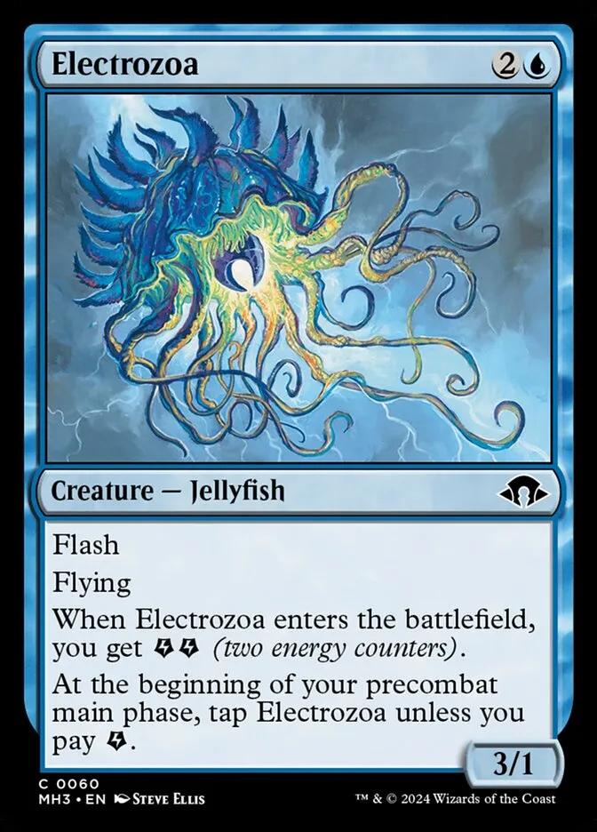 2024 Modern Horizons 3 Electrozoa common #60 common card image