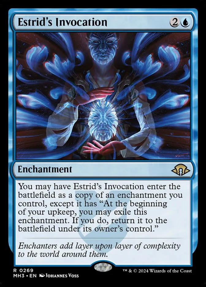 2024 Modern Horizons 3 Estrid's Invocation #269 rare card image