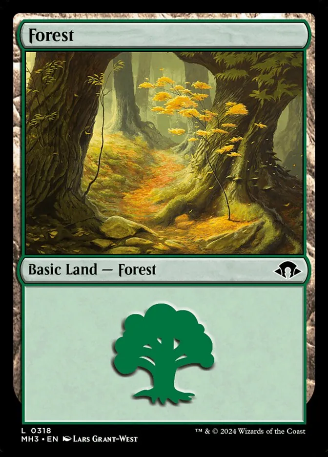 2024 Modern Horizons 3 Forest common #318 common card image