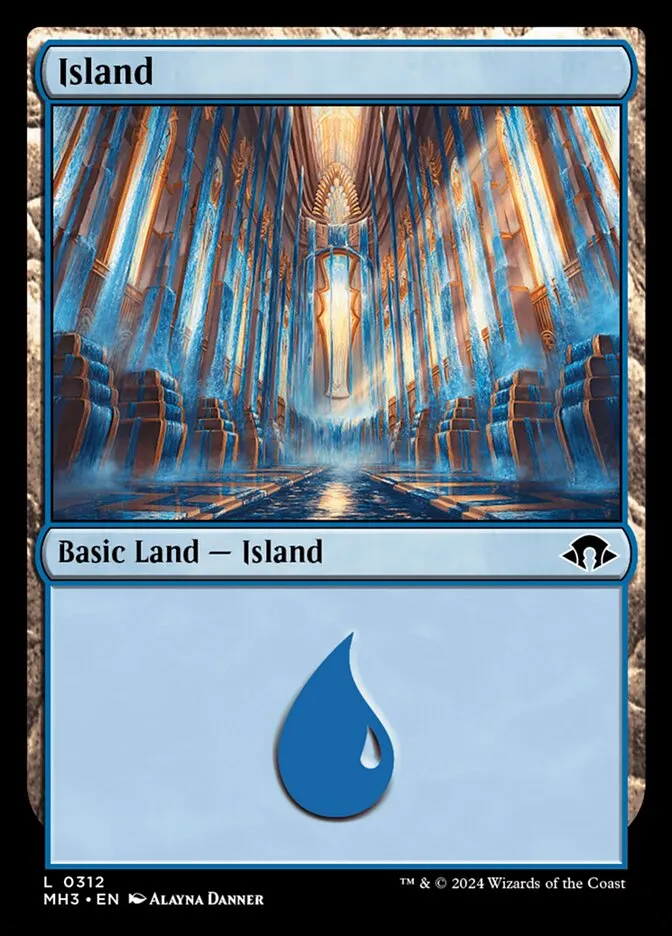 2024 Modern Horizons 3 Island #312 common card image