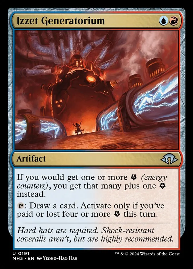 2024 Modern Horizons 3 Izzet Generatorium uncommon #191 uncommon card image