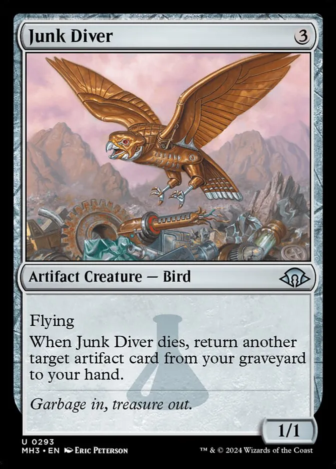 2024 Modern Horizons 3 Junk Diver #293 uncommon card image