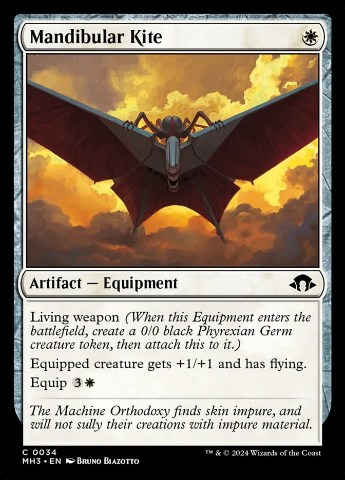 2024 Modern Horizons 3 Mandibular Kite common #34 common card image