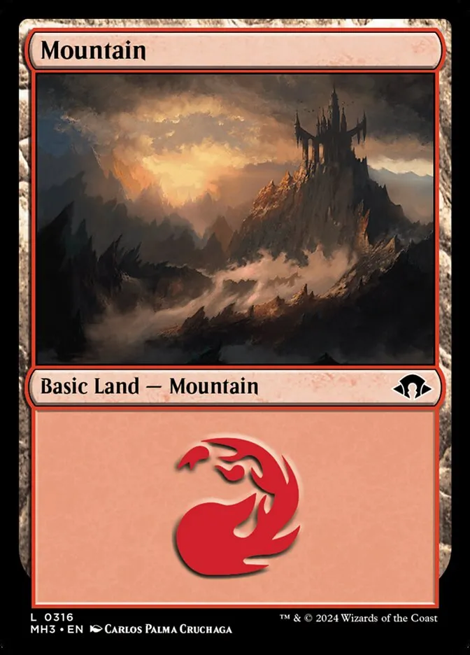 2024 Modern Horizons 3 Mountain #316 common card image
