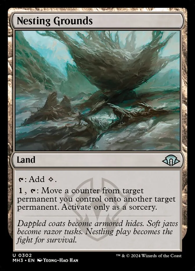 2024 Modern Horizons 3 Nesting Grounds uncommon #302 uncommon card image