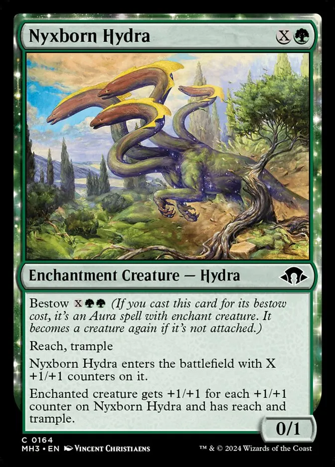 2024 Modern Horizons 3 Nyxborn Hydra #164 common card image