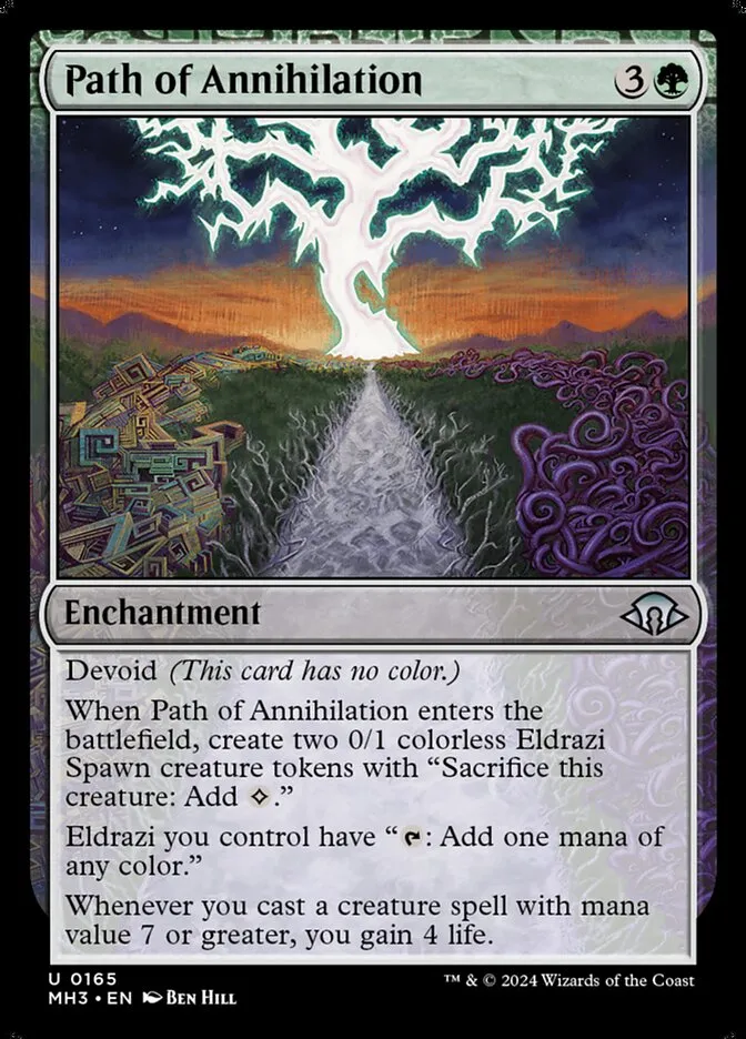2024 Modern Horizons 3 Path of Annihilation #165 uncommon card image