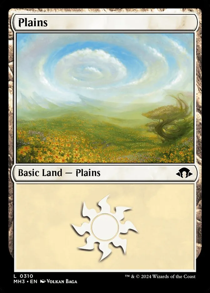2024 Modern Horizons 3 Plains common #310 common card image