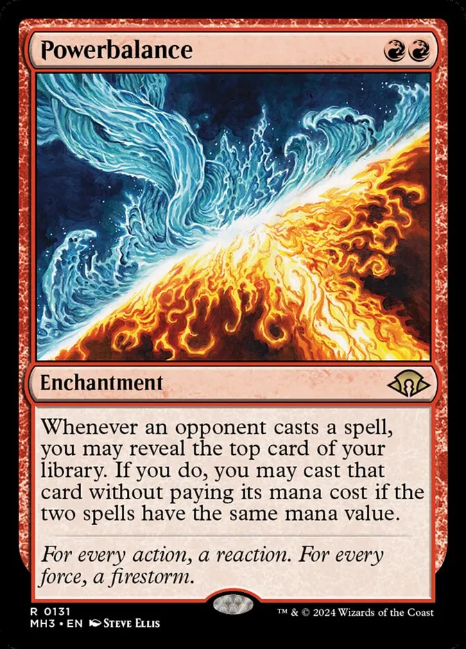2024 Modern Horizons 3 Powerbalance #131 rare card image