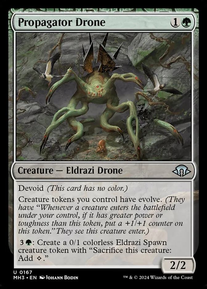 2024 Modern Horizons 3 Propagator Drone #167 uncommon card image