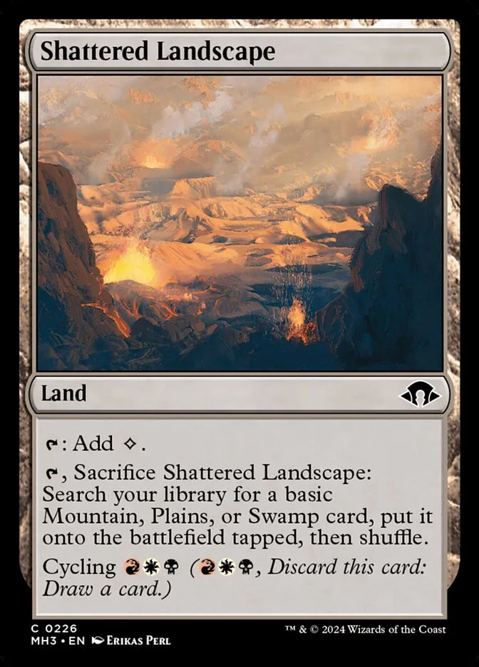 2024 Modern Horizons 3 Shattered Landscape #226 common card image