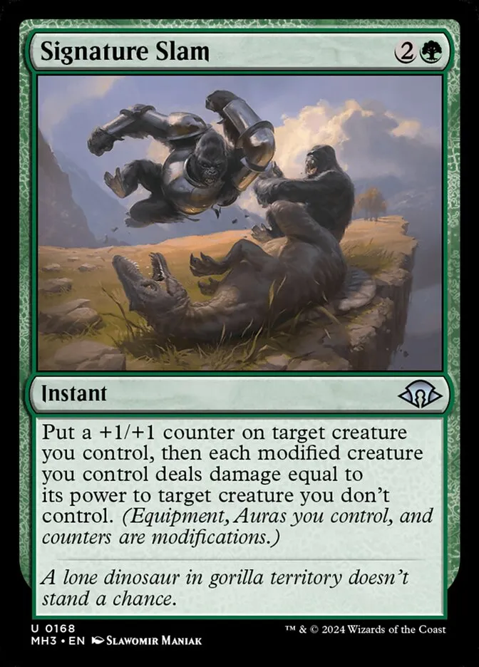 2024 Modern Horizons 3 Signature Slam #168 uncommon card image
