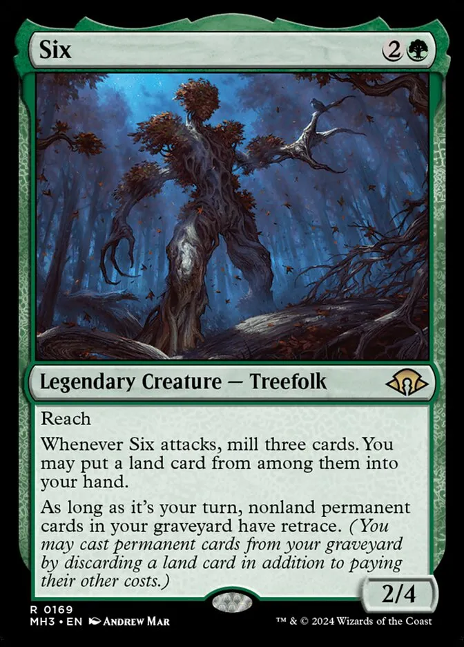 2024 Modern Horizons 3 Six #169 rare card image