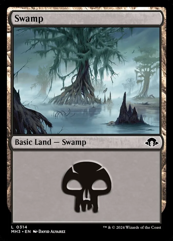 2024 Modern Horizons 3 Swamp common #314 common card image