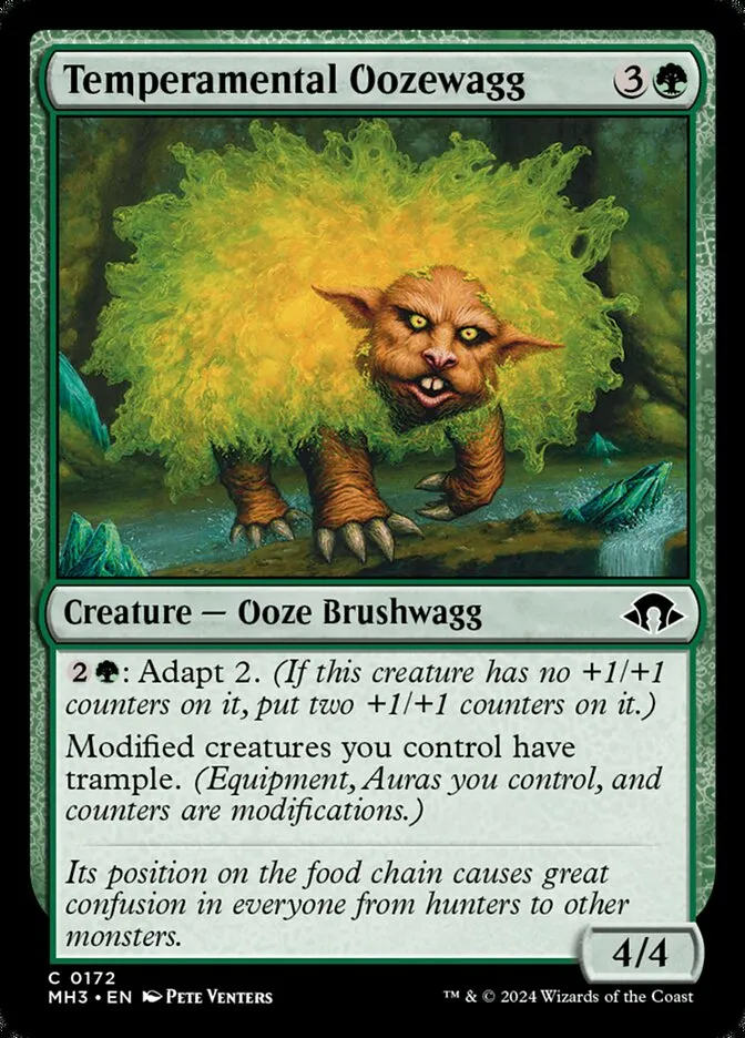 2024 Modern Horizons 3 Temperamental Oozewagg #172 common card image